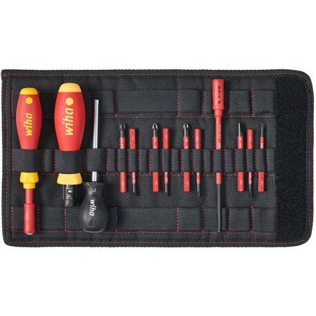 Wiha TorqueVario-S Electric 2872 Torque Screwdriver Set - 14 Essential Pieces for Precision & Performance - 4010995406745